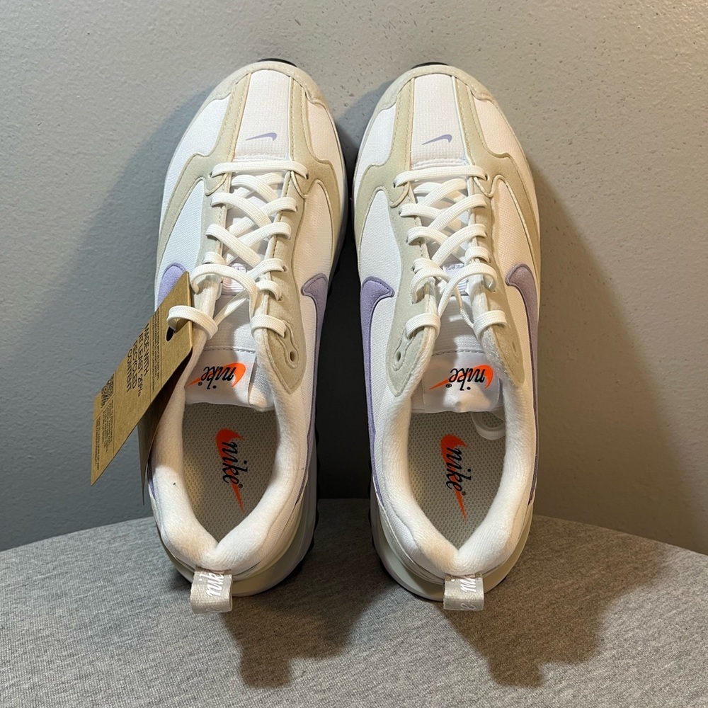 Nike Air Max Dawn Running White Purple Light Bone Women's Size 8 DC4068-100​ - Picture 9 of 11